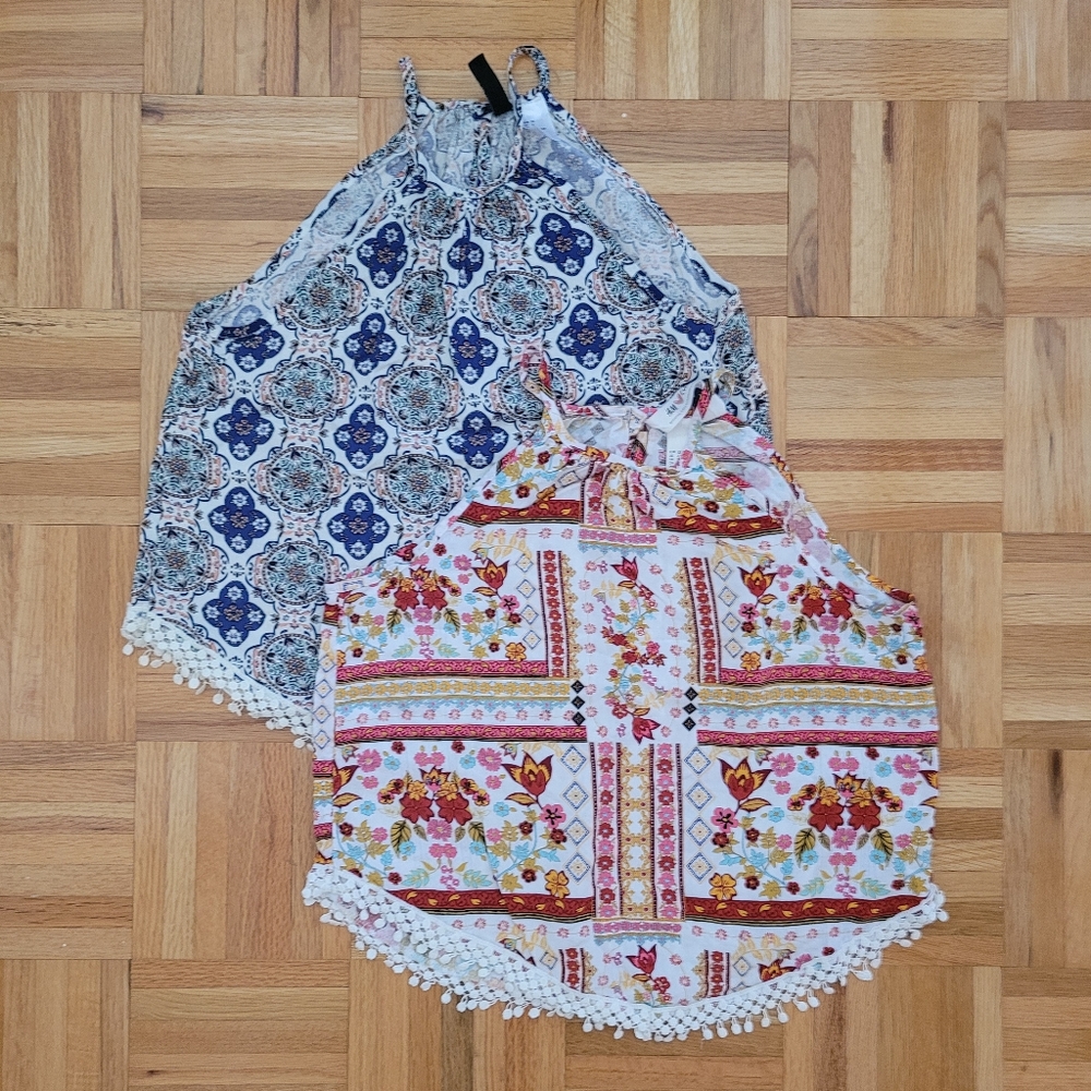 H&M Festival Halter Summer Top Bundle